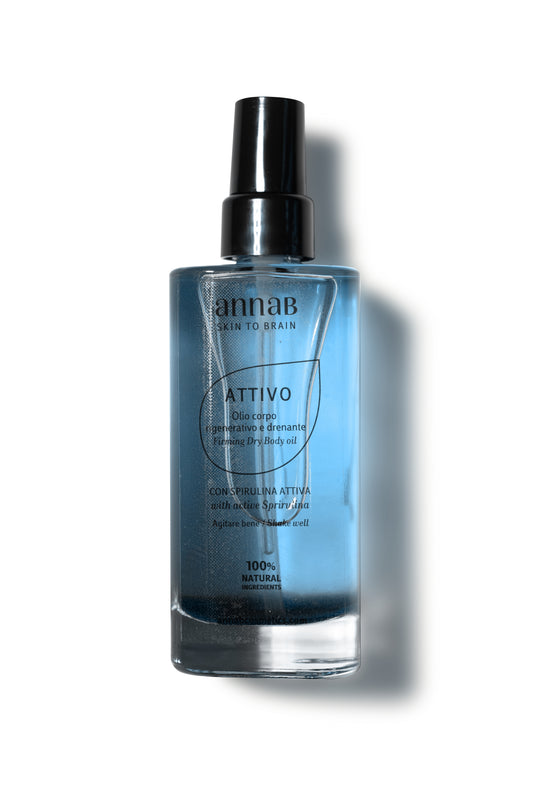 ATTIVO - OLIO CORPO RIGENERATIVO E DRENANTE 100ml / 3,38 fl.oz